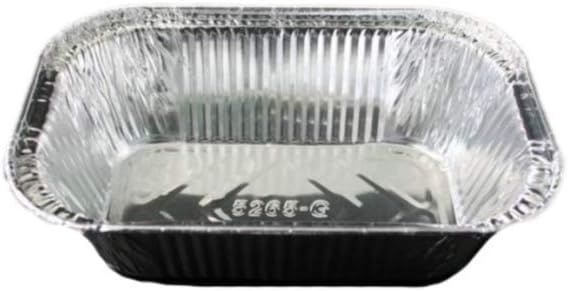 KEISEN Disposable 0.6 lb. Aluminum Foil Mini Loaf Pans 2000/PK