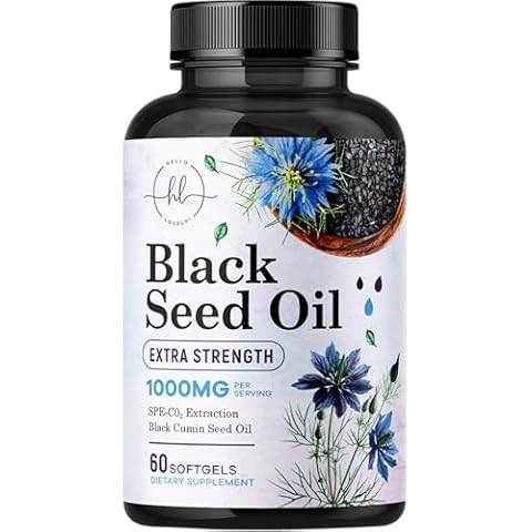 Premium Black Seed Oil Capsules by Hello Lovely Cover