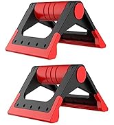 Toddmomy 1 Pair Exercise Handles Fitness Pushup Stands Push up Handles for Floor Parallettes Push...