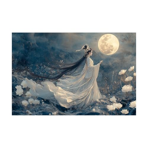 Decoration murale de salon femme abstraite gris impression xxl