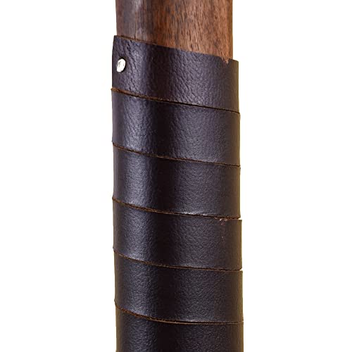 Viking Traders Handcrafted Blacksmith Norse Axe With Genuine Leather Cover And Wooden Handle Custom Forged Carbon Steel Beard Axe #TOP1