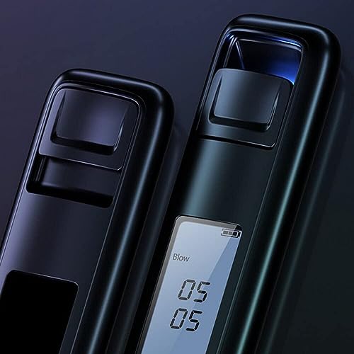 Image of S-80 Professional Breathalyzer, Non-Contact Alcohol Tester, Breath Tester LCD Screen Digital Alcohol Detector Portable Breath Checker Analyzer Breath Alcohol Tester