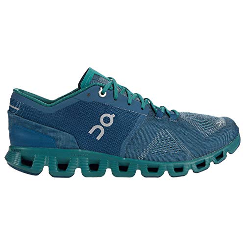 On Running Mens Cloud X Textile Synthetic Storm Tide Trainers 8 US