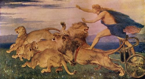 Cuadro Pintura al óleo Clásicas de Lujo, Ilustración de Phoebus de Briton Riviere