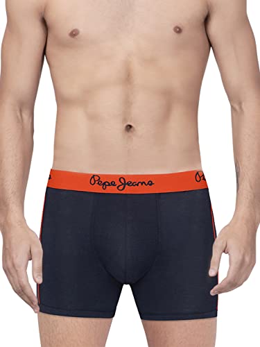 Image of Pepe Jeans Innerwear Men's Cotton Trunks Regular Printed Trunks (Pack of 1)