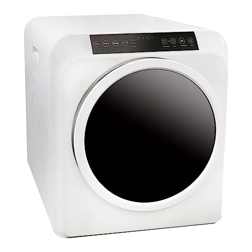 Panda Electric Portable Compact Cloth Dryer 13.2lbs Capacity, White PAN206ET