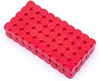 LianShi 22MM Rounded Blank Six Sided Dice Teaching Created Sesources Game Teaching Plastic Cubes Four Colors Choosable