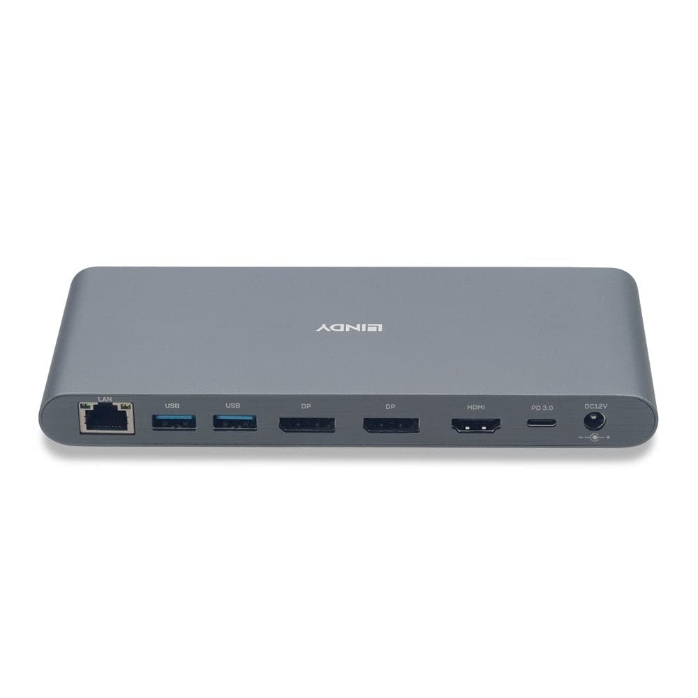 DST-Pro 5K XT, Docking Station USB-C pour Laptop avec Trois écrans (4K) ou Un écran (5K) & Power Delivery 100W