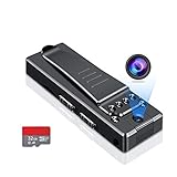 Mini Body Camera HD 1080P Wireless Portable, Home Nanny Cam with Motion Detection and Night...