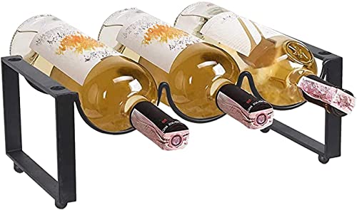 Soporte para Botellas de Vino de Metal para 6 Botellas miniatura 1