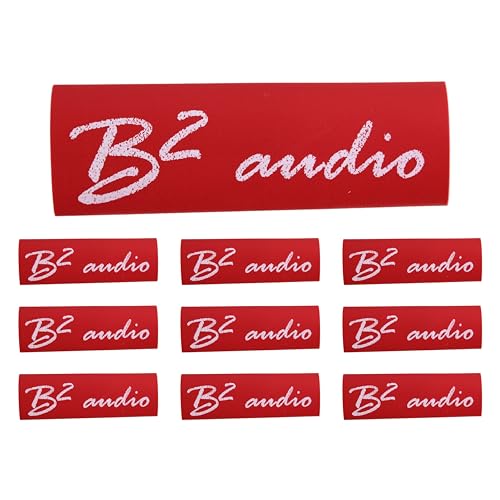 Termorretráctiles calibre 4 B2 Audio para evitar falsos contactos en cables
