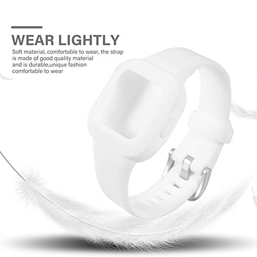 ULTECHNOVO Silício Faixa de Relógio de Substituição Com Tampa Da Caixa Do Relógio Strap Relógio de P