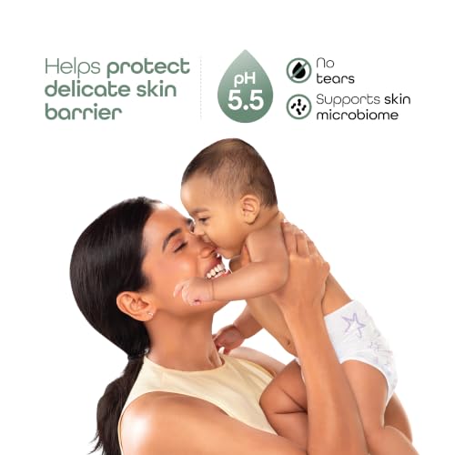 Image of Himalaya Botanique Baby Bathing Bar 125g | Organic | Preserve Moisture Lock | No Tears | Dermatologically Tested | Helps Protect Skin Barrier | pH 5.5 | Hypoallergenic | No Added Fragrance