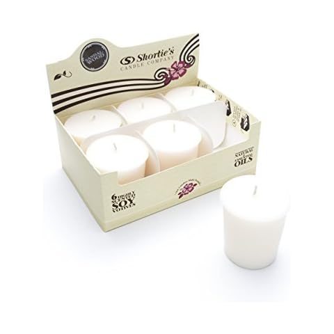 Pure Sandalwood Soy Votive Candles - 6 Refills Cover