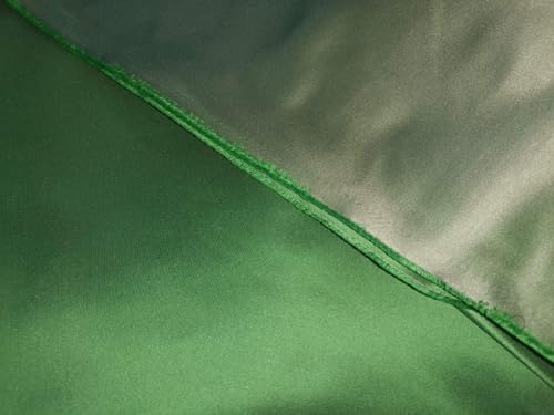 Soie Dutchess Satin réversible menthe vert 66 momme d'exception 137cm
