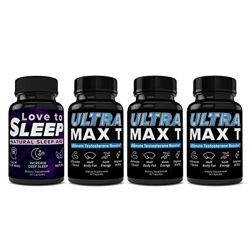 Andro400 Ultramax T 3-Pack Love To Sleep Natural Sleep Aid #TOP2