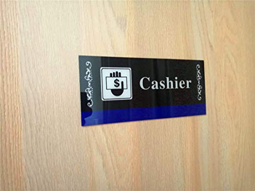 Zzooi Custom Finance Office Sign Self-Stick - Stick On The Wall Or Door #TOP5