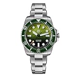 San Martin 38 millimetri Onda Texture Quadrante Uomo Diver Orologi 90S5 Automatico Meccanico Lusso Impermeabile SN0126 Orologio da Polso, V 2, Subacqueo, Sport, Lusso