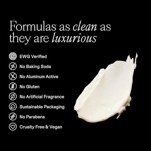 Image of Each & Every Aluminum Free Deodorant for Women & Men - Natural Fragrance 72-Hr Odor Protection, Non-Toxic Deodorant for Sensitive Skin, EWG Verified, Baking Soda Free - Bergamot & Green Tea, 2.5oz