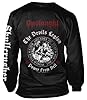 RAZAMATAZ Onslaught 'Power from Hell' Black Long Sleeve Shirt, Black, L #1