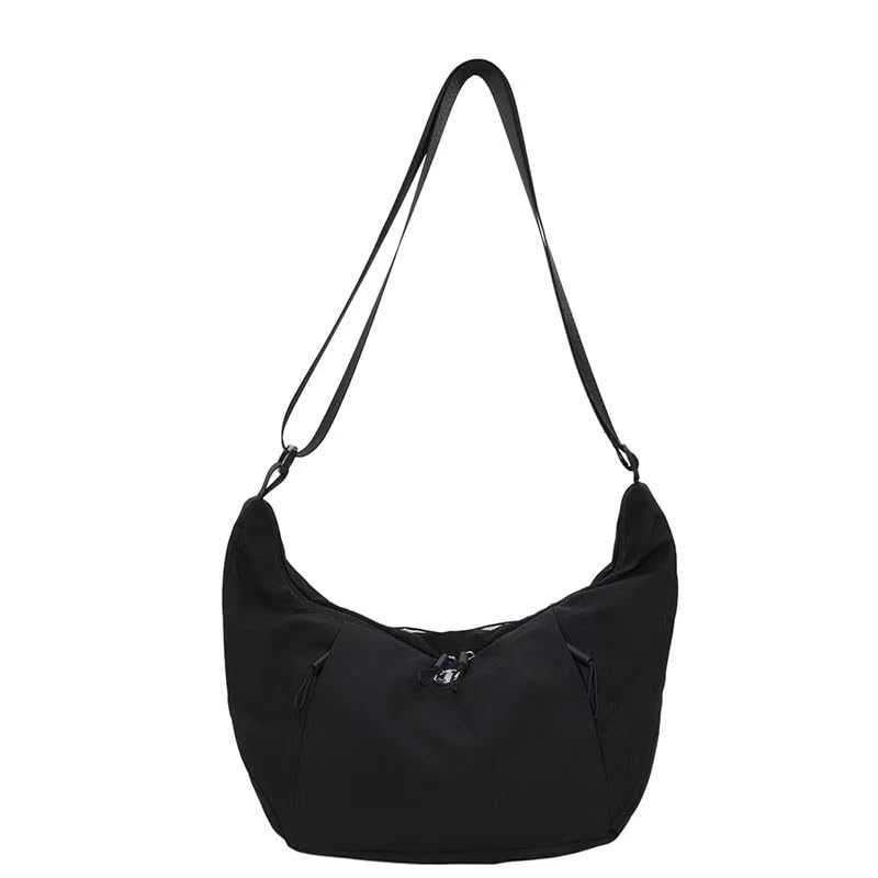Image of Haneulbit Small Crossbody Bag for Women, Waterproof Nylon Purse with Adjustable Strap, Lightweight Shoulder Bag