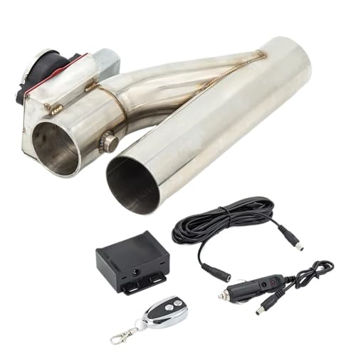 Tuyau d'échappement électrique pour modifier le son du moteur avec clapet 3.0 pouces