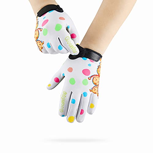 Boyiexin Luvas De Escalada Dedos Longos Para Crianças 3 A 10 Anos, Barras Ginástica, Pranchas Equilí