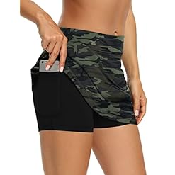 Alternative view of LouKeith Tennis Skirts for Women Golf Athletic Activewear Skorts Mini Summer Workout Running Shorts with Pockets