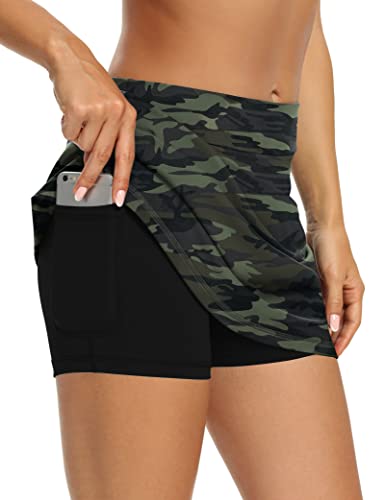 LouKeith Tennis Skirts for Women Golf Athletic Activewear Skorts Mini Summer Workout Running Shorts with Pockets2