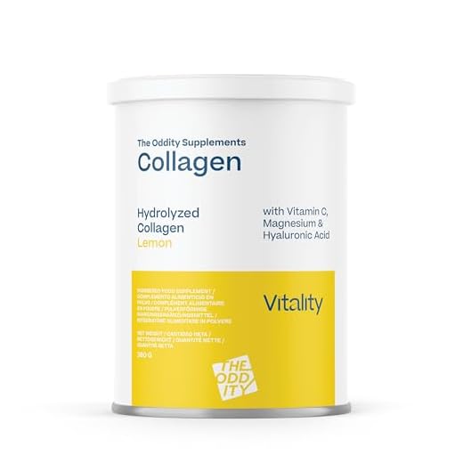 Colágeno con Magnesio, Vitmina C y Ácido Hialurónico | Sabor Limon, 360g | 36 dosis | Cabello, Uñas, Tendones, Ligamentos, músculos y articulaciónes | Formato Ahorro | The Oddity Supplements