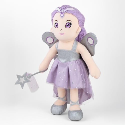 Image of Mirada Fairy Doll Soft Plush Toy - 50cm | Cute Magical Stuffed Doll for Kids & Girls | Super Soft, Cuddly & Huggable Plush | Ideal Gift for Birthday /Christmas /Diwali