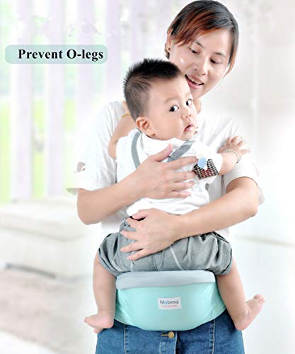Baby Hip Seat Carrier, Sunzit Baby Taille Kruk Bescherming Lichtgewicht Ergonomische Multi-Positie Babydrager voor Baby… - Image 3