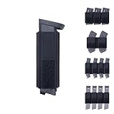 CLTAC Magazine Holder Insert Pouch Elastic Holster for Universal Mag Mag 9mm with Hook & Loop Fastener for Tactical Chest Rig Range Bag Gun Safe Door Organizer