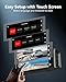 REDTIGER 4K Dash Cam Front and Rear, STARVIS 2 Sensor, Touch Screen 3.18