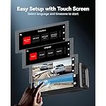 REDTIGER 4K Dash Cam Front and Rear, STARVIS 2 Sensor, Touch Screen 3.18", 128GB Card Included, Voice Control, 5.8GHz WiFi Car Dash Camera, GPS, Night Vision, Emergency Lock, Parking Mode (F7N Touch) - Image 3