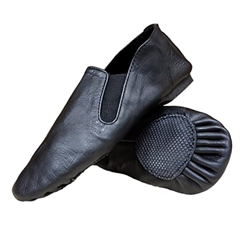 Chaussures de jazz en cuir souple TOROMAX avec semelle split pour danseurs