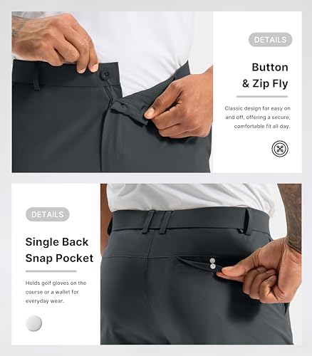 Mens Golf Pants Classic Fit Stretch 30"/32"/34" - image 5
