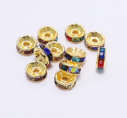 Cuoyuqie 100pcs Fishing Beads Fishing Wedding Spinner Rig Making Supplies Walleye 8mm - Thumbnail 3