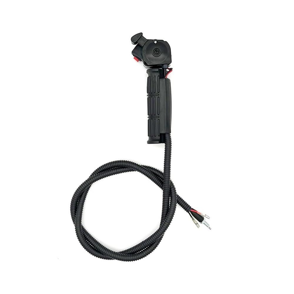 Interruptor de acelerador para desbrozadora con cable de gatillo de repuesto