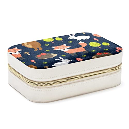 Boîte à bijoux portable hérisson : cadeau filles idéal - 2
