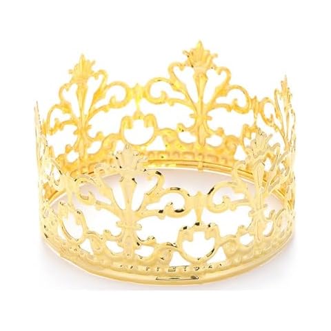 Vintage Princess Mini Crown Cake Topper Decoration Cover