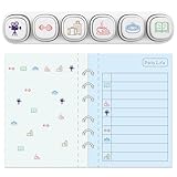 film encreur philips magic 3 Dimensions:Le tampon en plastique pour scrapbooking mesure 10 × 2cm / 3.94 × 0.79 pouces., et la taille du motif du tampon est de 0.8×0.8cm /0.31×0.31 pouces. Convient pour une décoration fine du cadre du registre, coin des cartes de vœux, et l'espace vierge de l'album photo