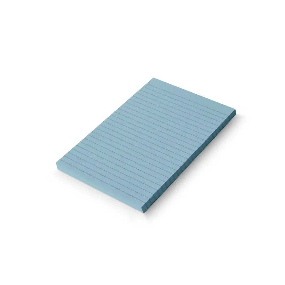 The Dyslexia Shop A5 8mm Lined Coloured Paper Refill Pad Pack of 5 / Aqua