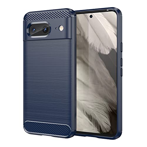 Coque Google Pixel 8 anti-choc et sa texture en fibre de carbone élégante