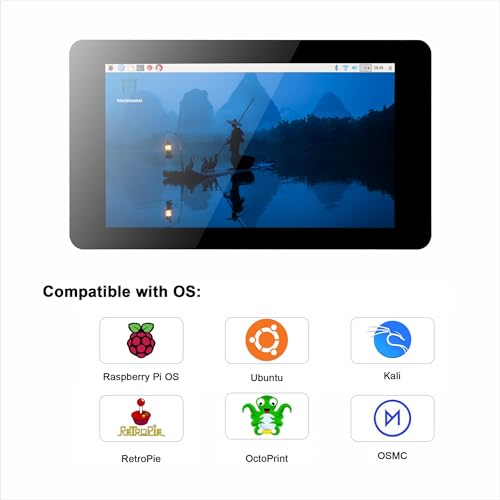 Image of OSOYOO 7inch DSI Screen V4.0 kit for Raspberry Pi 7inch DSI Screen V4.0