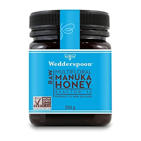 Wedderspoon 100% RAW Manuka Honey KFactor 12+ 250g Cover