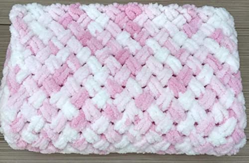 Alize Puffy Color Baby Blanket Yarn Big Loop Lot Of 3Skn 300Gr 30Yds 100% Micropolyester Soft Yarn Hand Knitting Yarn Super Chunky Bulky Woven Worested Yarn (5863) #TOP3