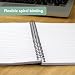 SUMMIT A5 Metallic Wirebound Notebook, 3 Pack, Ruled Pages for School, Work & Journaling, Lay-Flat Durable Binding