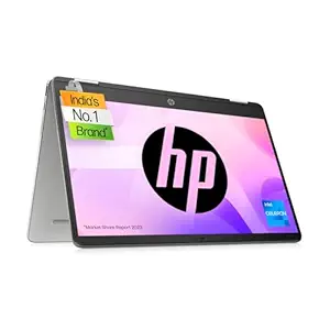 HP Chromebook X360 Intel Celeron N4120 14 inch(35.6 cm) Micro-Edge, Touchscreen, 2-in-1 Laptop (4GB RAM/64GB eMMC/Chrome OS/Intel UHD Graphics,1.49Kg), 14a-ca0506TU