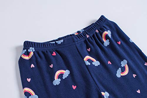 Image of KikizYe Girls Pajamas Set Kids Long Sleeve PJs Cotton Jammies